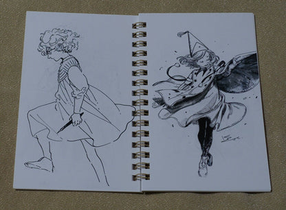 Kamome Shirahama ATELIER OF WITCH HAT Sketch Illustration Art Book 