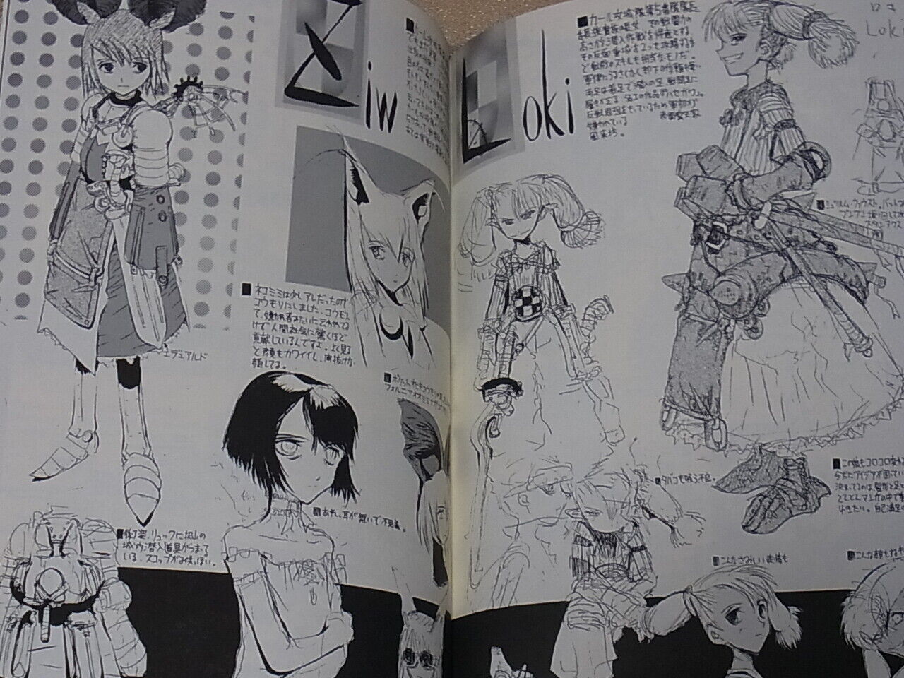 Honjou Raita Absolute Girl Original Illustration Art Book Volshebnik-1640 