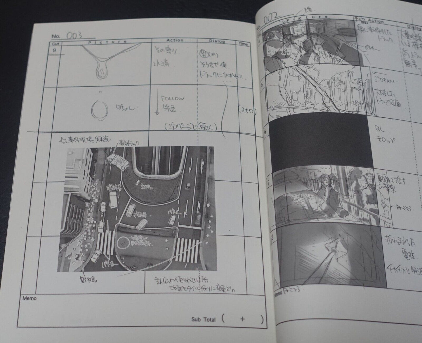 Manabu Okamoto Mushoku Tensei Epi01 & 23 Story Board Art Book Set 