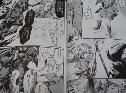 Soaraya Legend of Zelda Link & Dark Link Fan Made Comic Mitsu Mitsu 