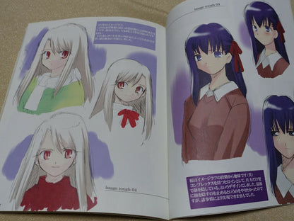 Fate Stay Night Setting Art Book Fate Side Material 