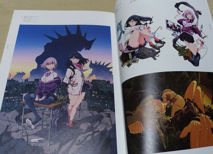 SSSS.GRIDMAN HEROINE ARCHIVE AKANE & RIKKA BOOK & POSTER 