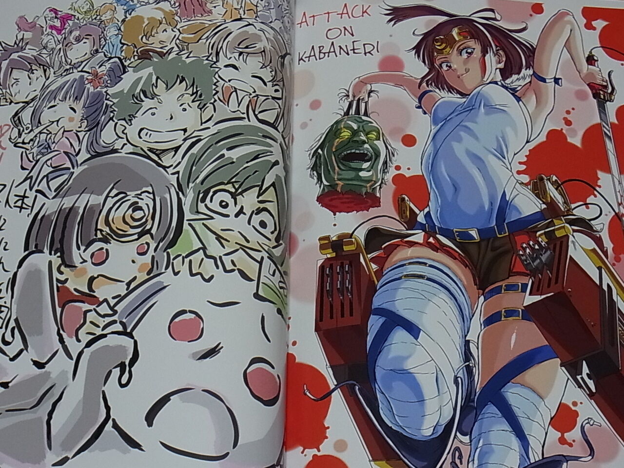 Koutetsujou no Kabaneri Animation Staff Color Art Doujinshi Kabane edge C91 