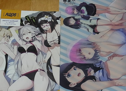 Yu Akinashi Fate FGO Color Fan Art Book RQ06 with Clear File GRIDMAN C95 