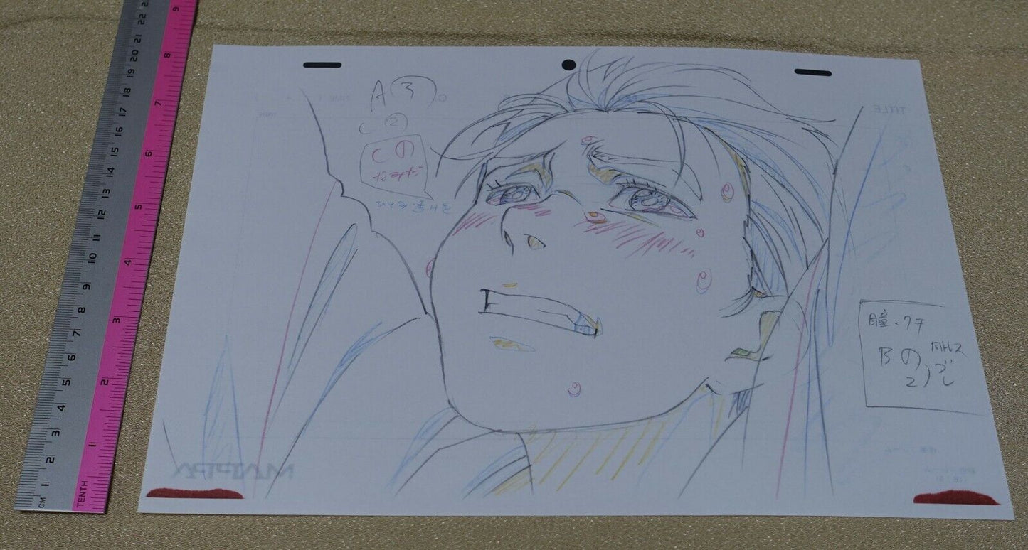 Animation YURI!!! ON ICE Print Key Frame Art Sheet 3 Set 