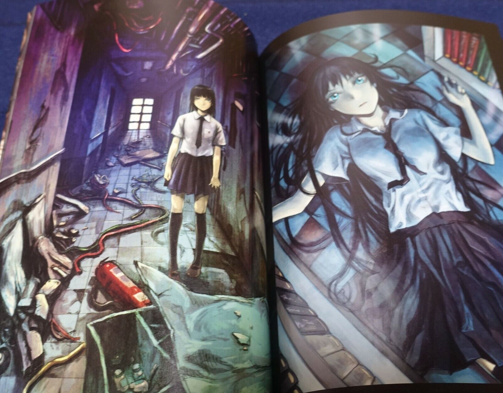 Yoshitoshi Abe 20th Aniv Art Book Shukusai no Machi Darkness 
