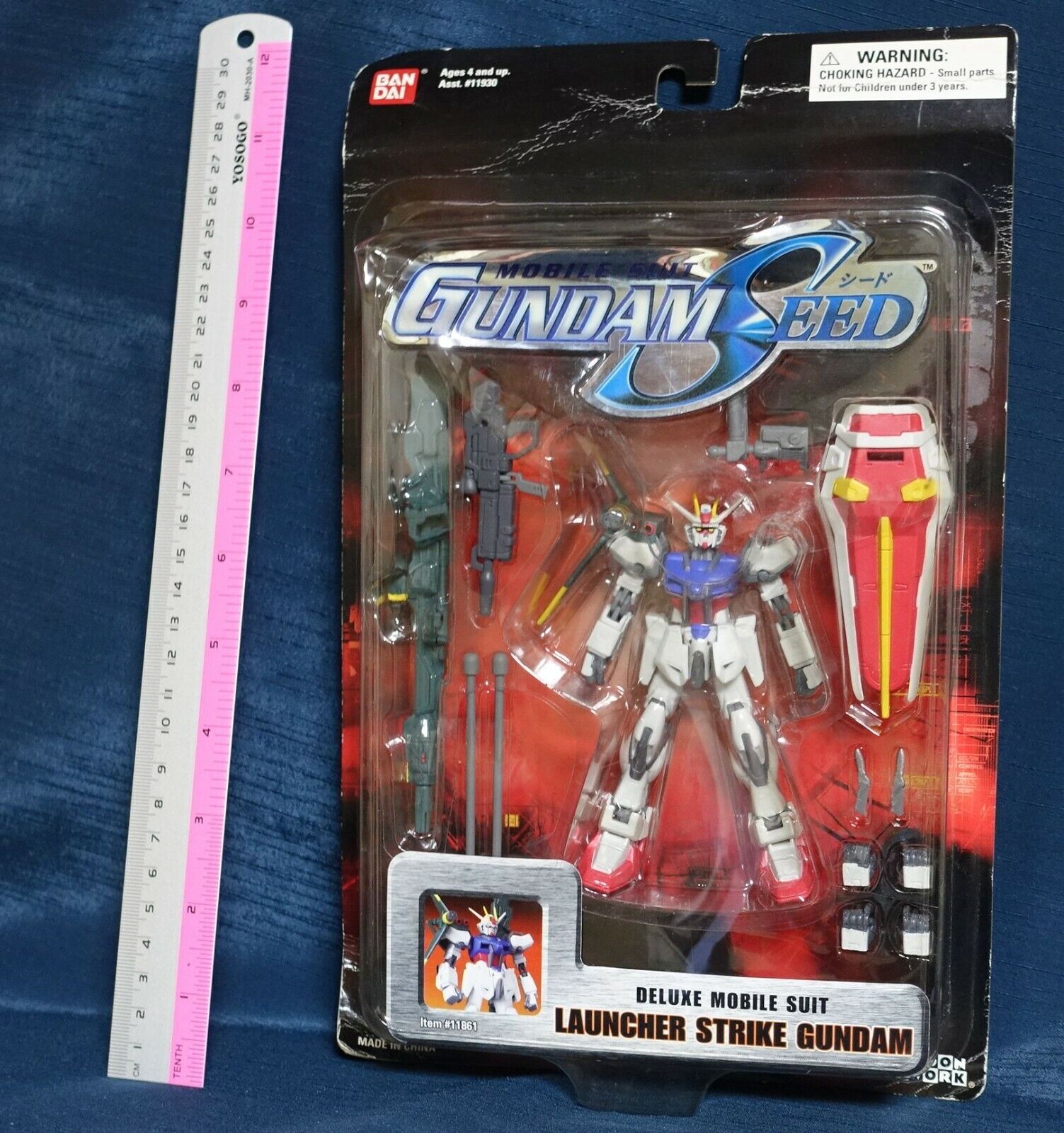 3-7 days from Japan GUNDAM SEED LAUNCHER STRIKE GUNDAM U.S. ver 