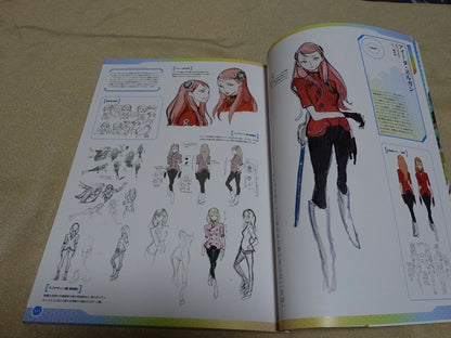 Kenichi Yoshida Gundam Reconguista in G Character Design Art Work Book 112 page 