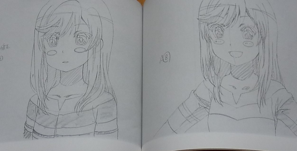 Non Non Biyori Character Key Frame Art Book 1 