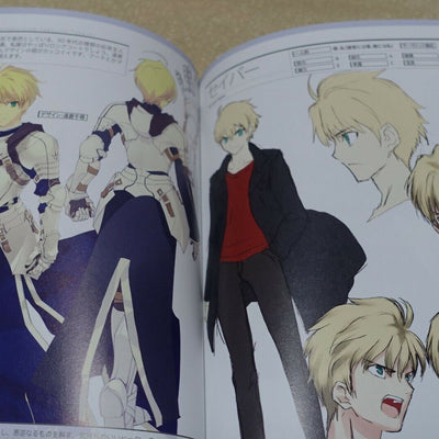 Fate Prototype Material Setting Art Collection Book 