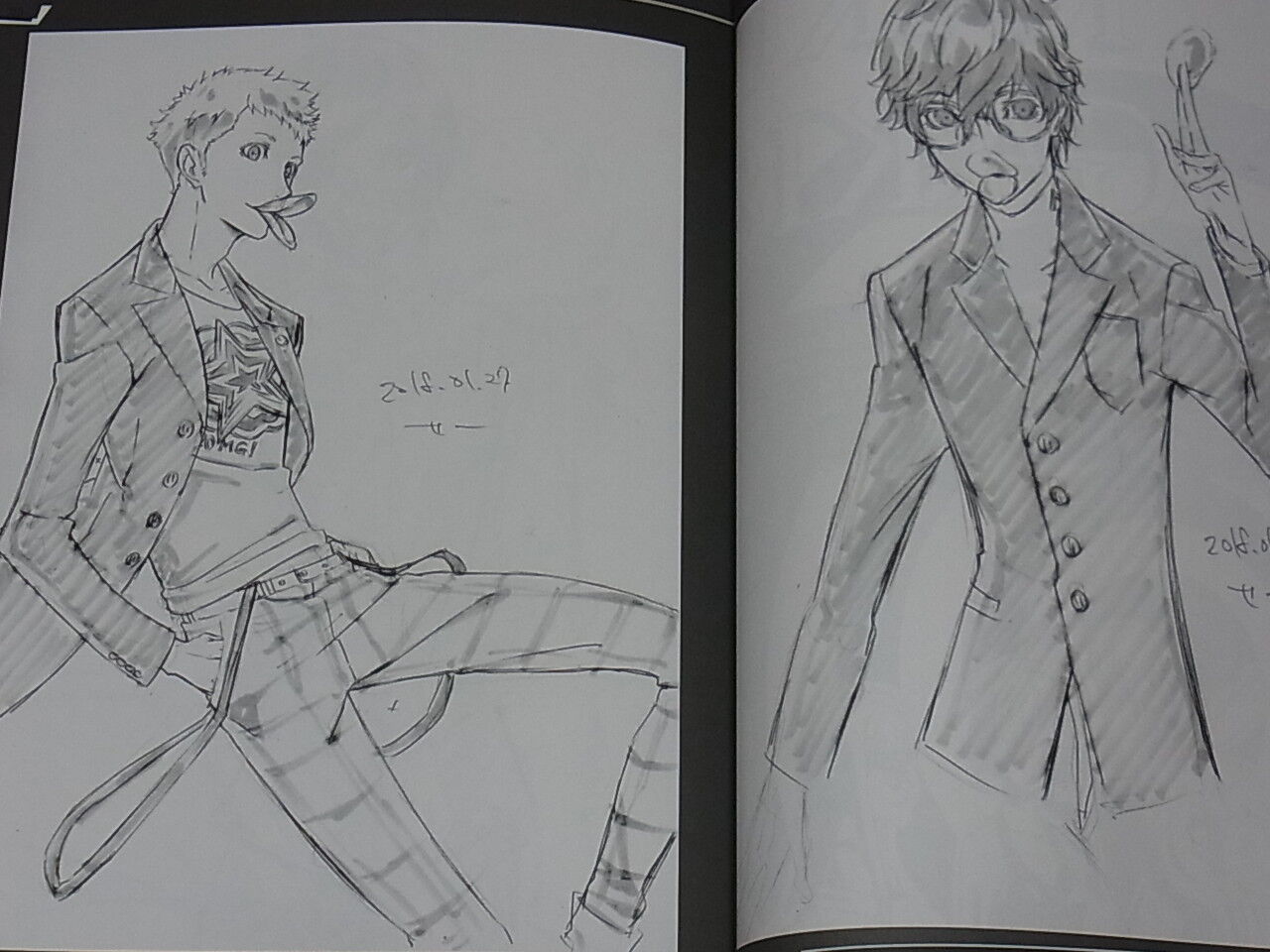Persona5 Animation Staff Fan Art Doujinshi Book Rakugaki8 88page C95 