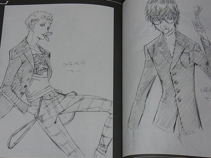 Persona5 Animation Staff Fan Art Doujinshi Book Rakugaki8 88page C95 