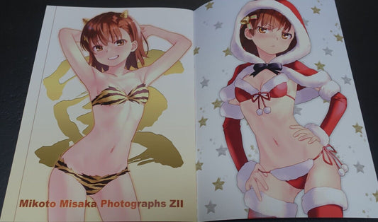 Chillin Party raika9 A Certain Scientific Railgun Mikasa Mikoto Fan Art Book Z2 