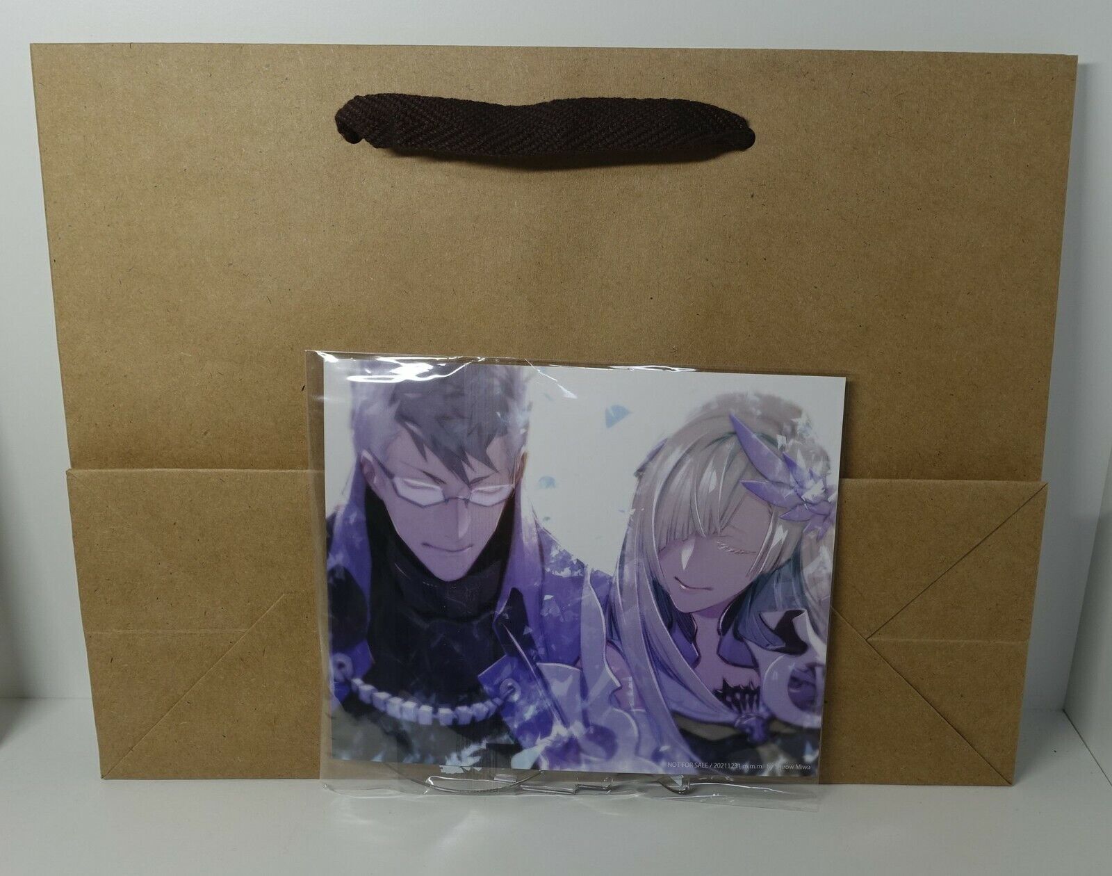 Shirow Miwa Fate Grand Order FGO Brynhildr & Sigurd Acrylic Stand & Paper Bag 