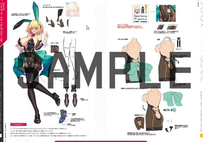 SAKURAMBO LAVISH Original Bunny Girl Costume Design Art Book C102 