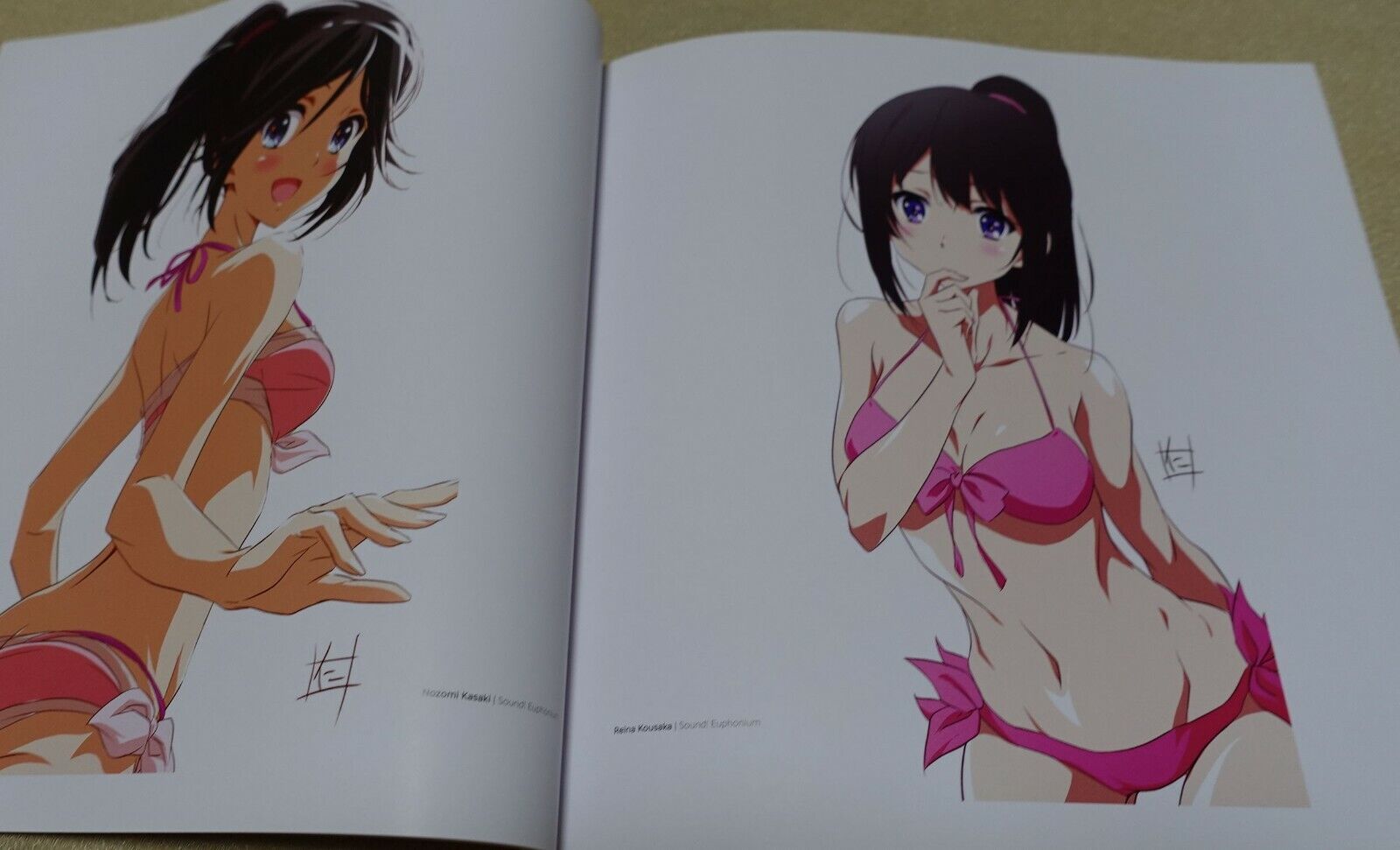 Nii Manabu Animation Character Art Book D Sound! Euphonium Precure Aikatsu etc 