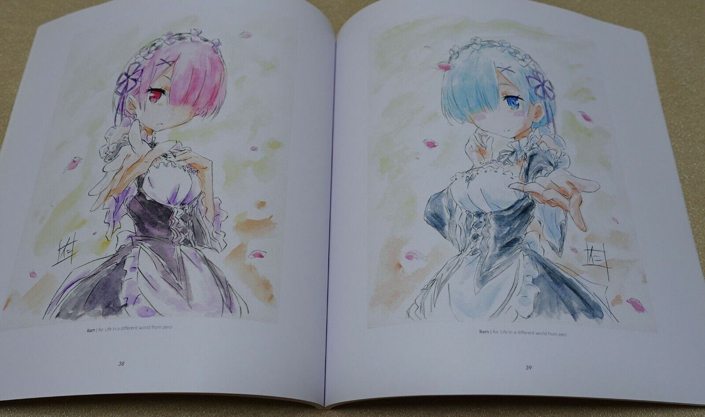 Nii Manabu Animation Character Art Book A Euphonium Grimgar Seven deadly sins 