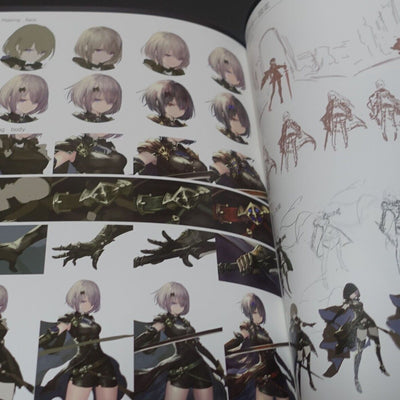 Usagigoya Mushimaro Art Selection Book Original Game Character Design Art Book 