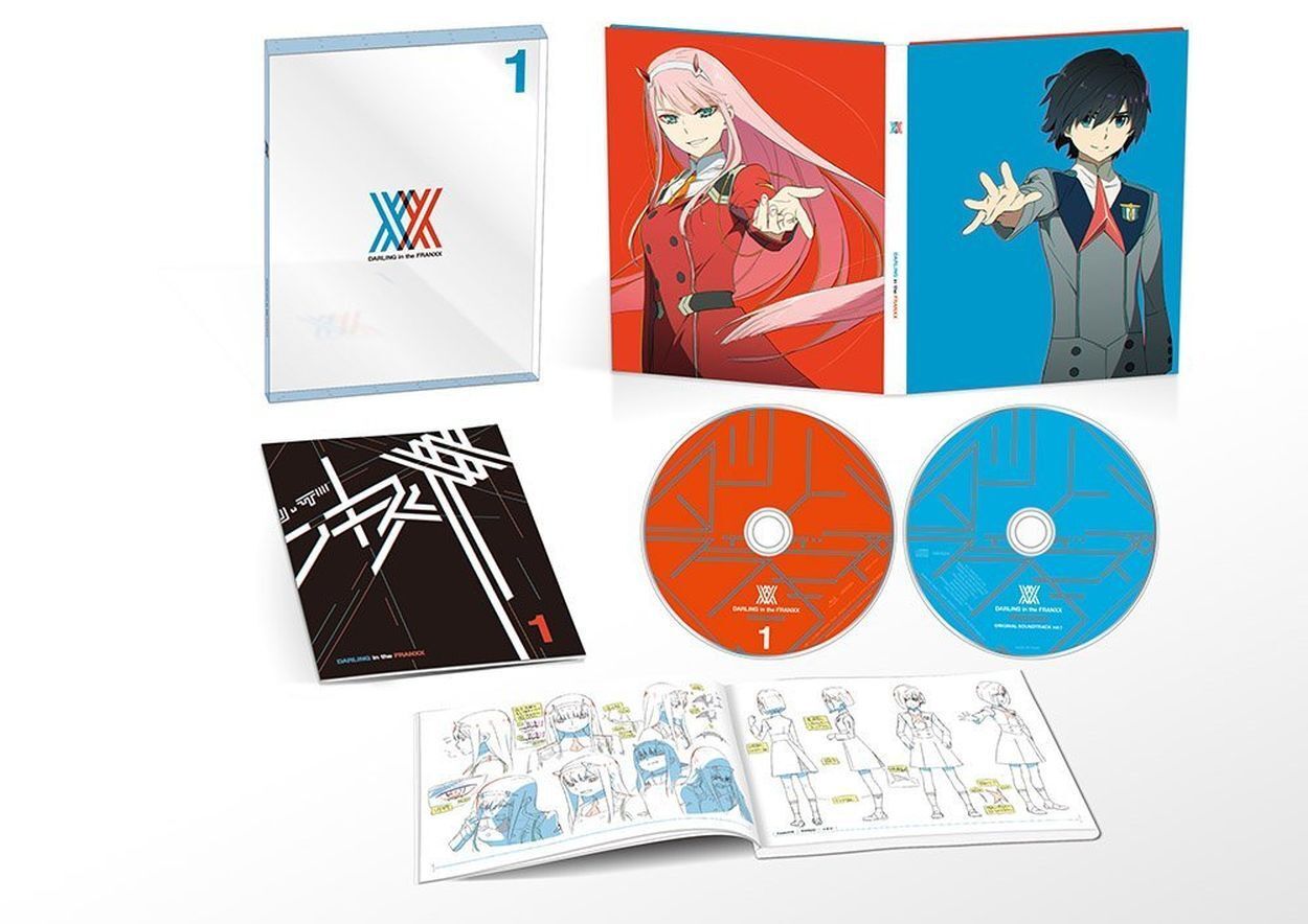 Darling in the Franxx Blu-ray vol.1 & Art Board 