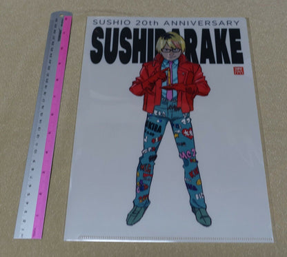SUSHIO 20th Anniversary Exhibition Event Item PVC Art Sheet SUSHIDARAKE B 