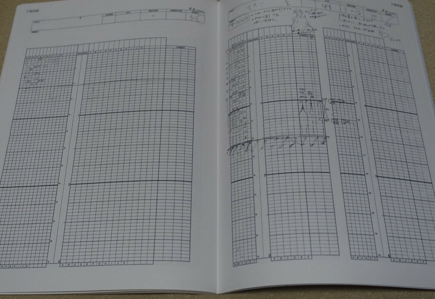 Toshiyuki Inoue Maquia When the Promised Flower Blooms Making Time Sheet Book 