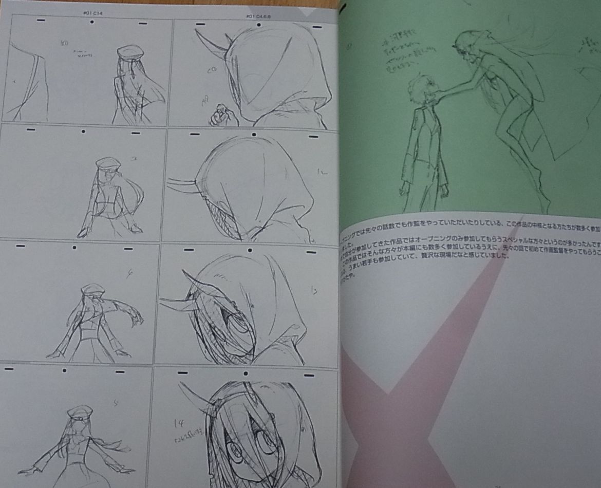 Masayoshi Tanaka Darling in the Franxx Key Frame Art Book XX XY Set 692page C95 
