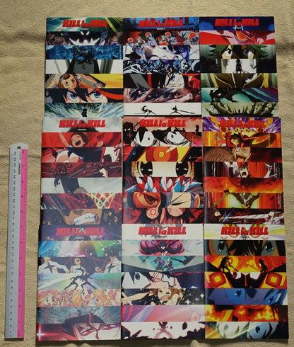 KILL LA KILL Animation Disc Information Booklet vol.1-9 Complete Set 