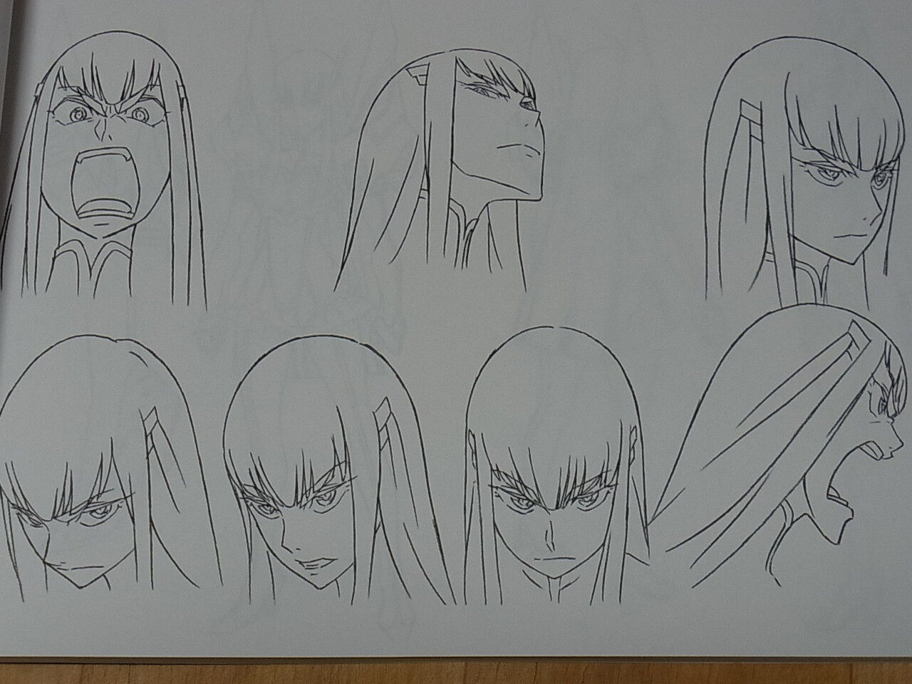 Kill La Kill Setting Art Book 1 Very Rare SUSHIO 
