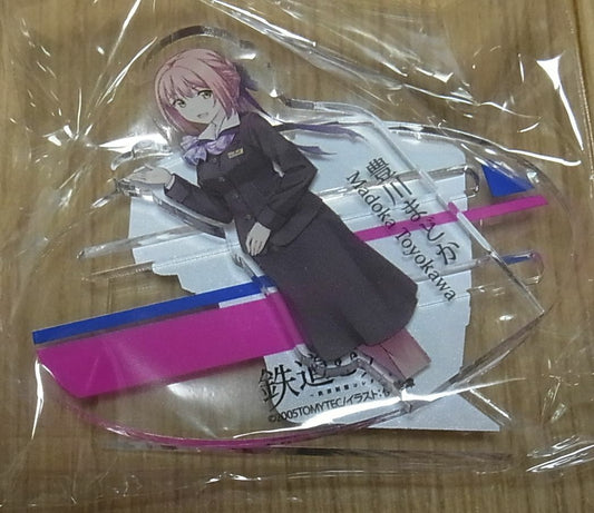 Japanese Railway Staff Uniform Girls Collection Madoka Toyokawa Acryl Stand 