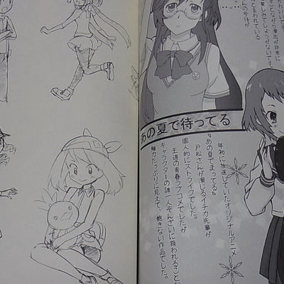 Japanese Animation Illustrator Illustration Art Book wanpakko 
