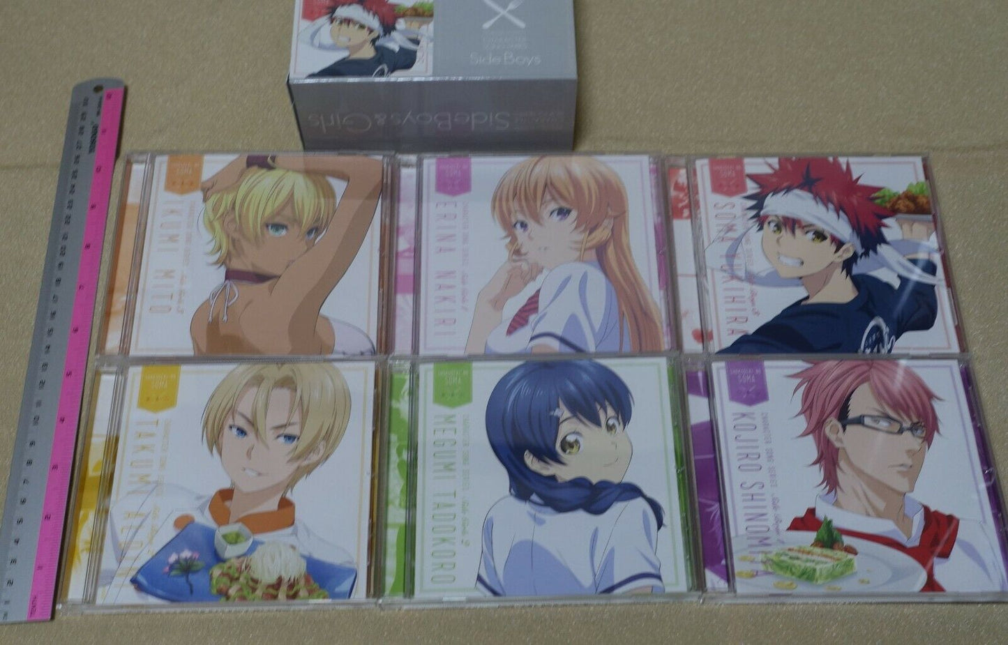 Food Wars! Shokugeki no Soma Animation Character Song CD Complete Set 