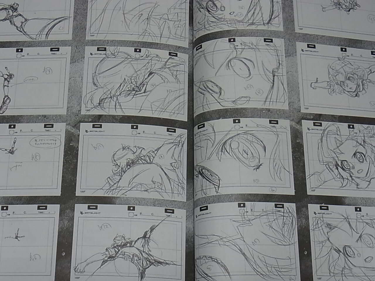 Fumiaki Kouta Animation Symphogear GX Keyframe Art Collection Highlight 13 RARE 