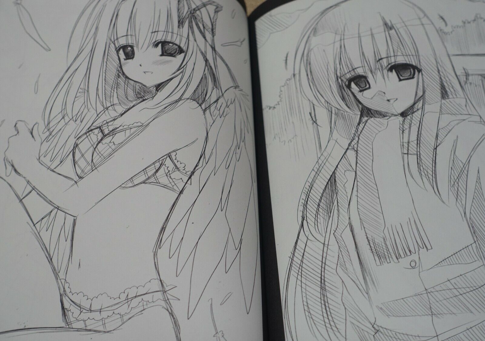 Aoi Nishimata Japanese PC Game Characters Fan Art Book SHUFFLE! etc 