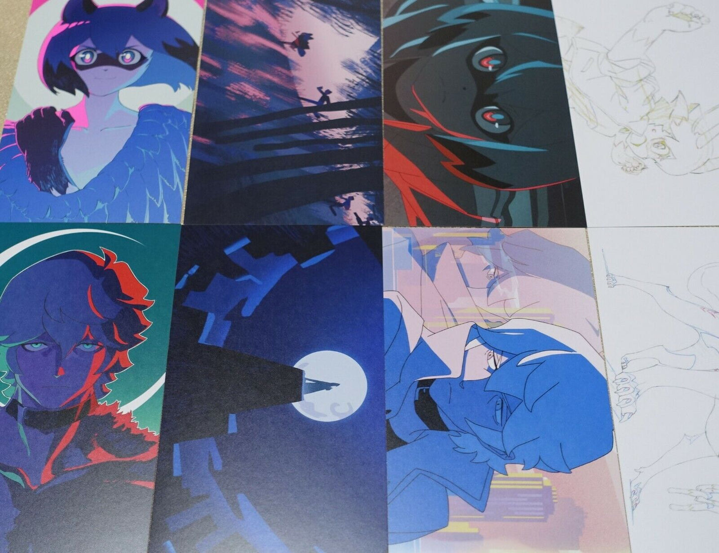 BNA Animation Special Post Card 12 Piece Complete Set 