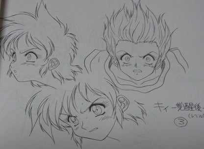 KEY THE METAL IDOL SETTING ARTBOOK Kunihiko Tanaka Keiichi Ishikura 