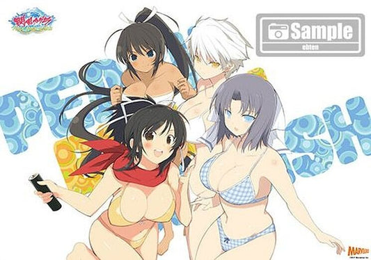 Senran Kagura PEACH BEACH SPLASH B3 Size Bath Room Poster 2SET 