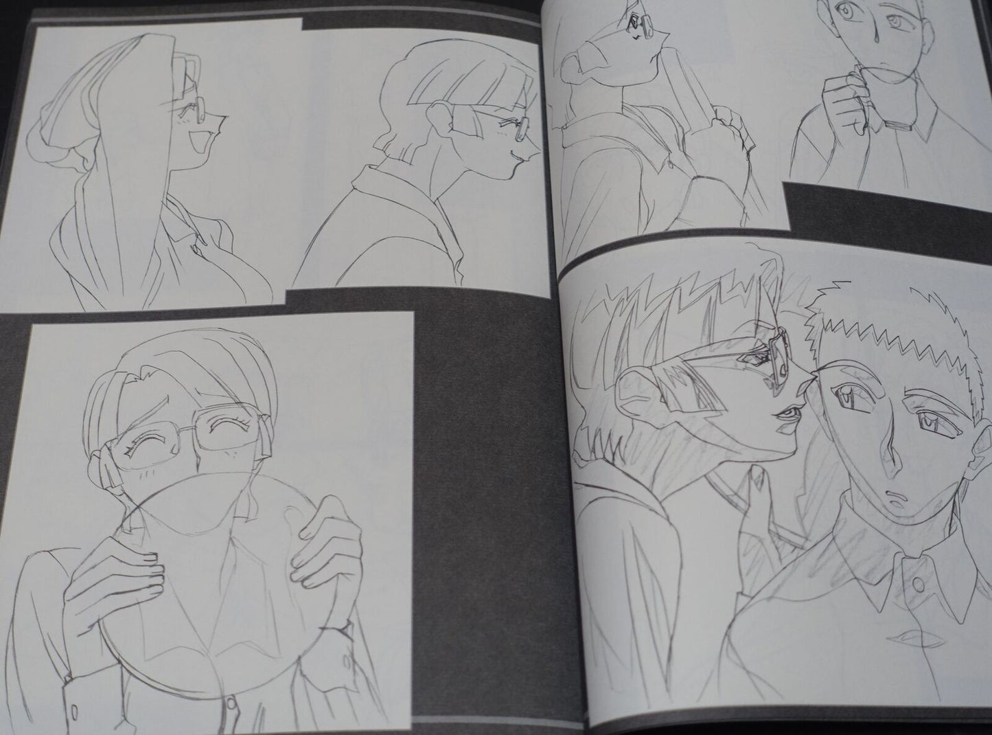 Masaki Kajishima Tenchi Muyo Key Frame Art Book Ian Ryokou 6 