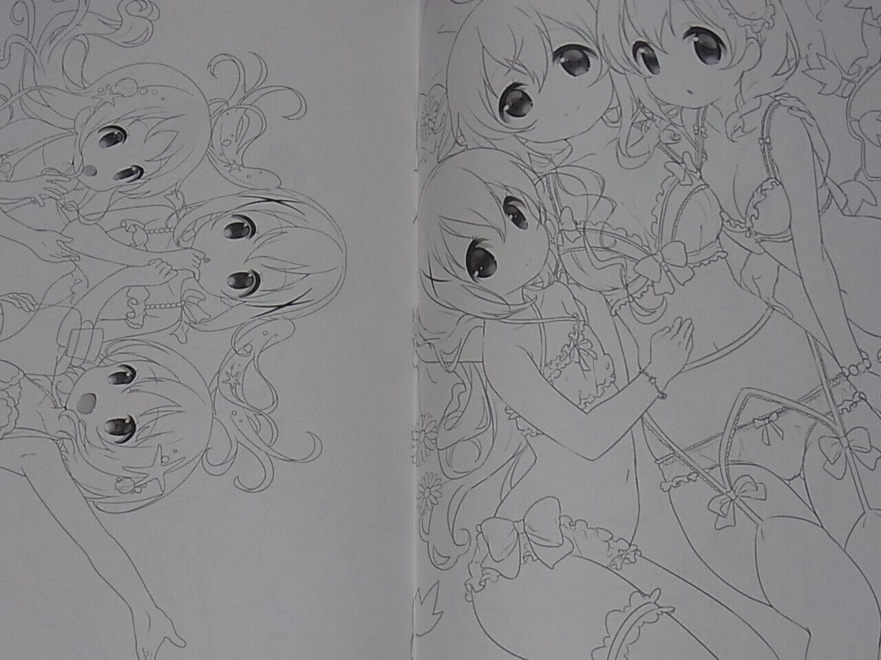 fluffy x fluffy Is the Order a Rabbit Fan Art Book Gochiusa Senga Book C92 