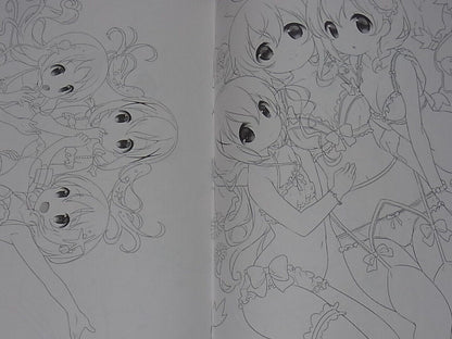 fluffy x fluffy Is the Order a Rabbit Fan Art Book Gochiusa Senga Book C92 