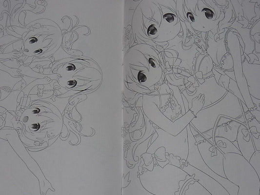 fluffy x fluffy Is the Order a Rabbit Fan Art Book Gochiusa Senga Book C92 