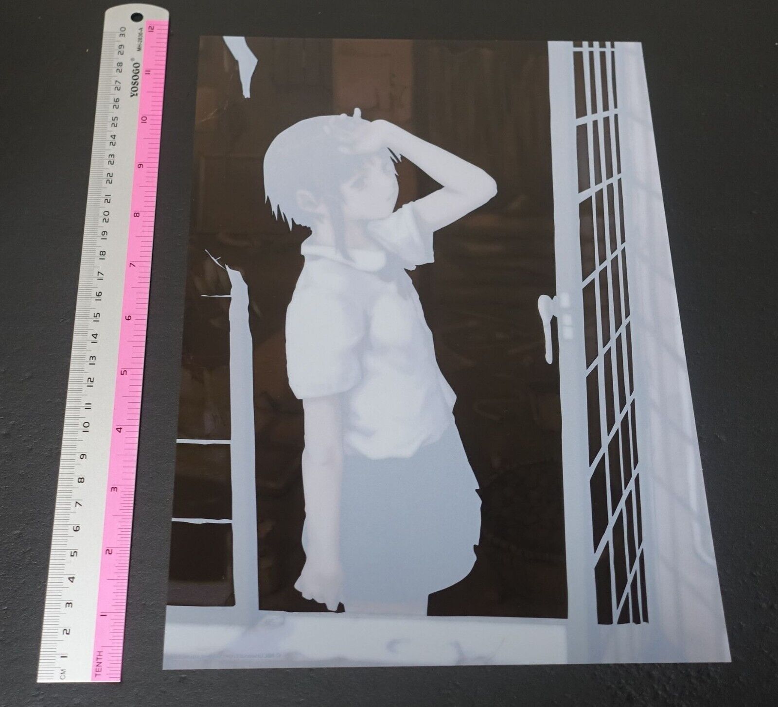Yoshitoshi Abe serial experiments lain 25th Aniv Event 21x30cm PVC Poster B 