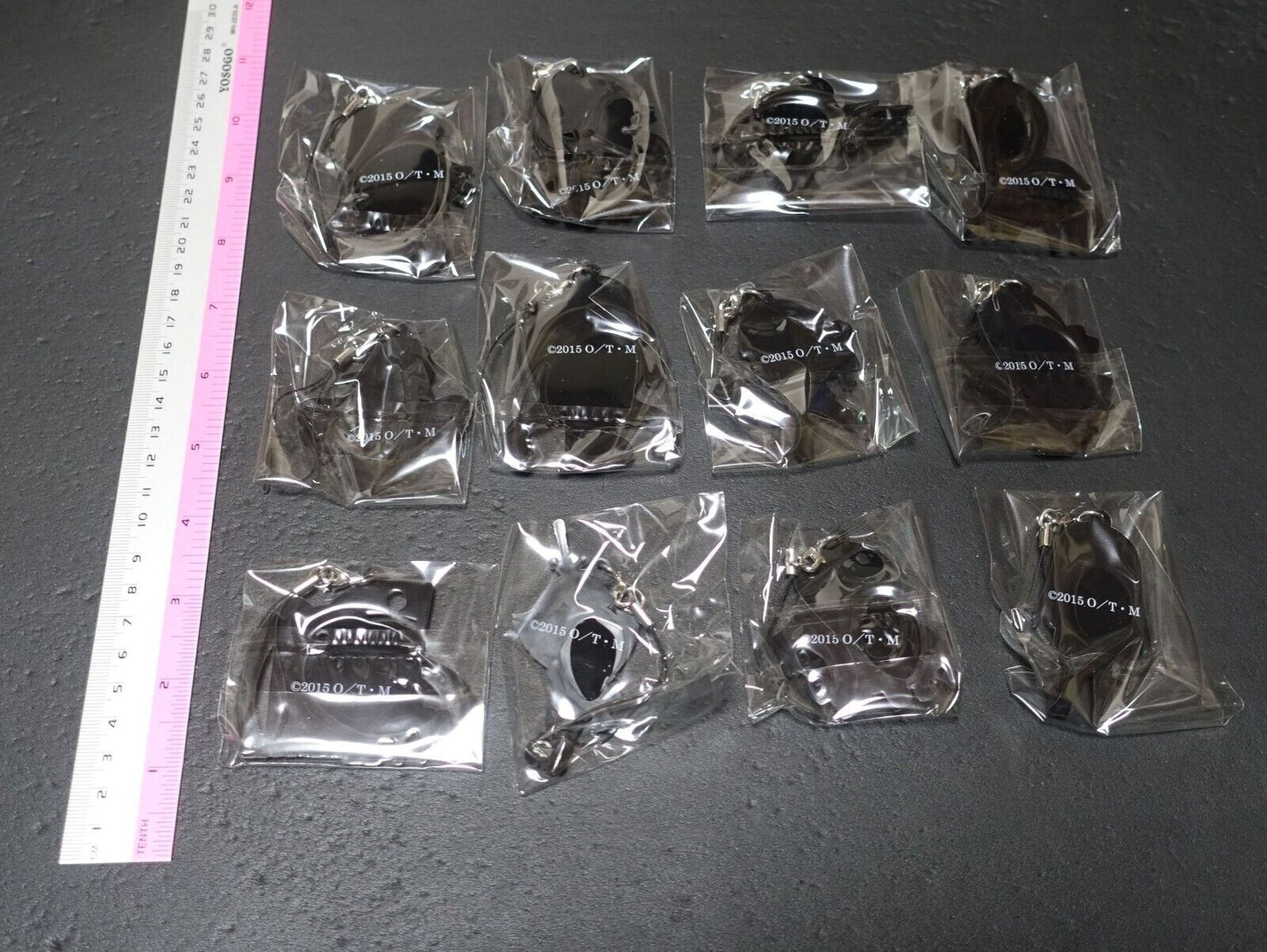 Monster Musume no Iru Nichijou Rubber Strap 12 Set 