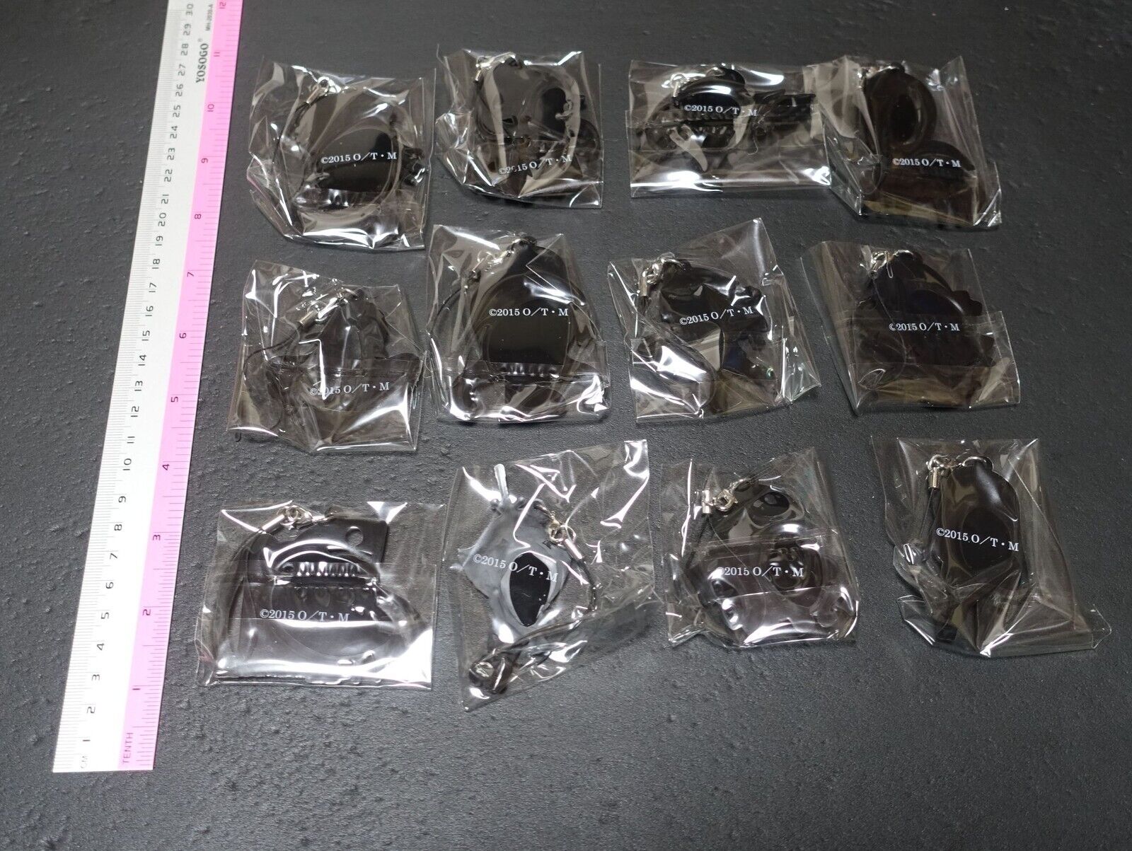 Monster Musume no Iru Nichijou Rubber Strap 12 Set 