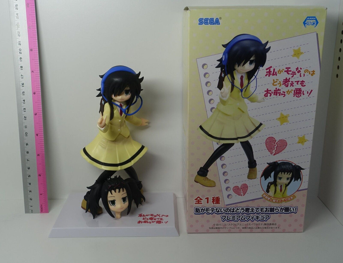 SEGA Watamote Tomoko Kuroki Premium Figure Statue No Matter How I 