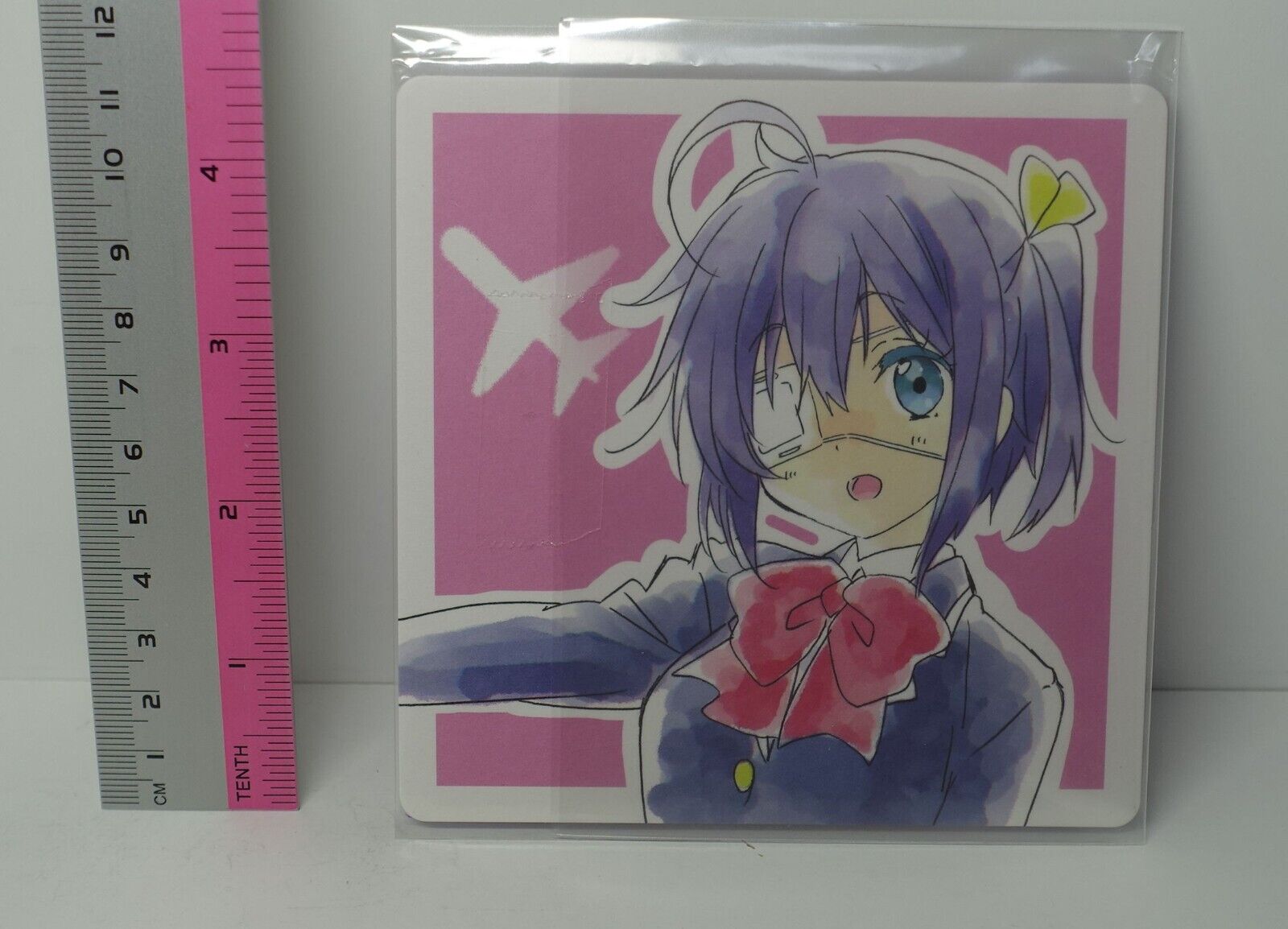 Animation Love, Chunibyo & Other Delusions! Rikka Takanashi Art Coaster 