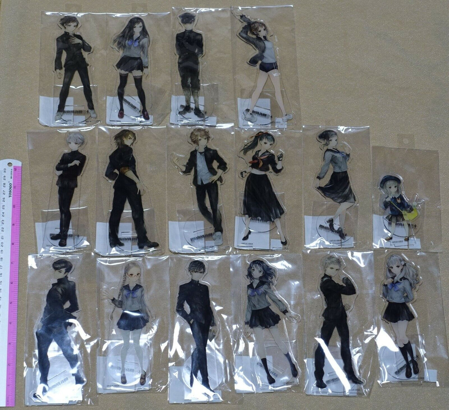 13 SENTINELS AEGIS RIM Acrylic Stand Figure 16 Characters Set 