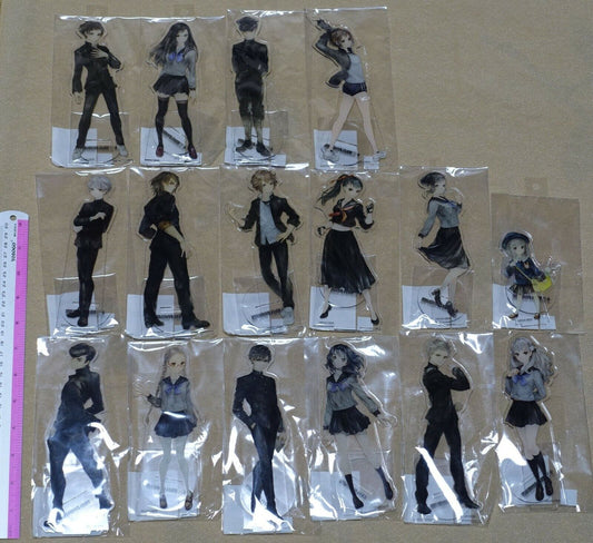 13 SENTINELS AEGIS RIM Acrylic Stand Figure 16 Characters Set 