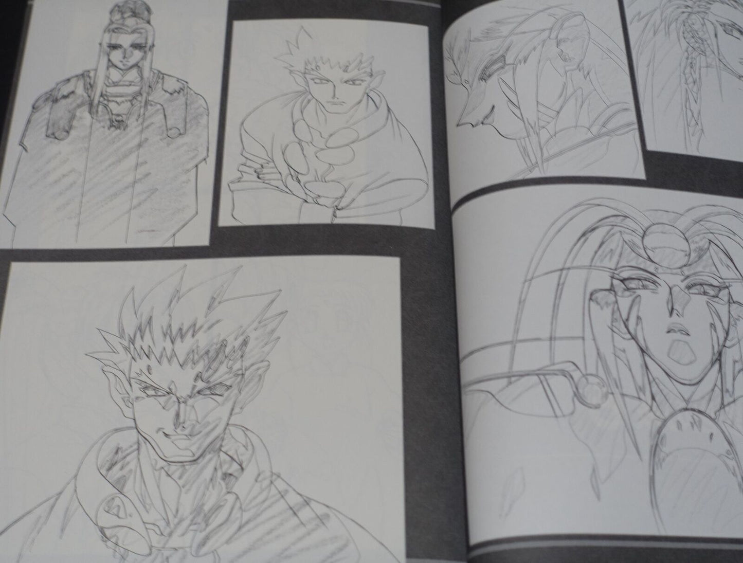 Masaki Kajishima Tenchi Muyo Key Frame Art Book Ian Ryokou 6 