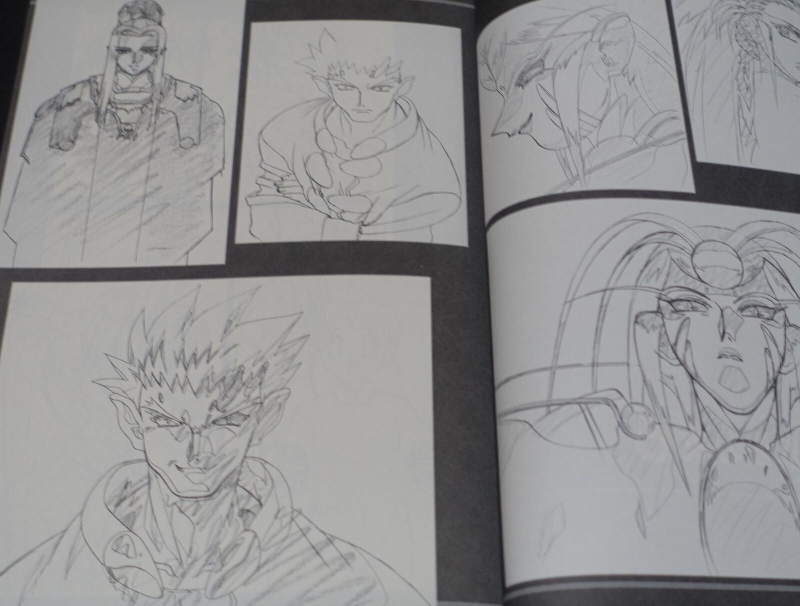 Masaki Kajishima Tenchi Muyo Key Frame Art Book Ian Ryokou 6 