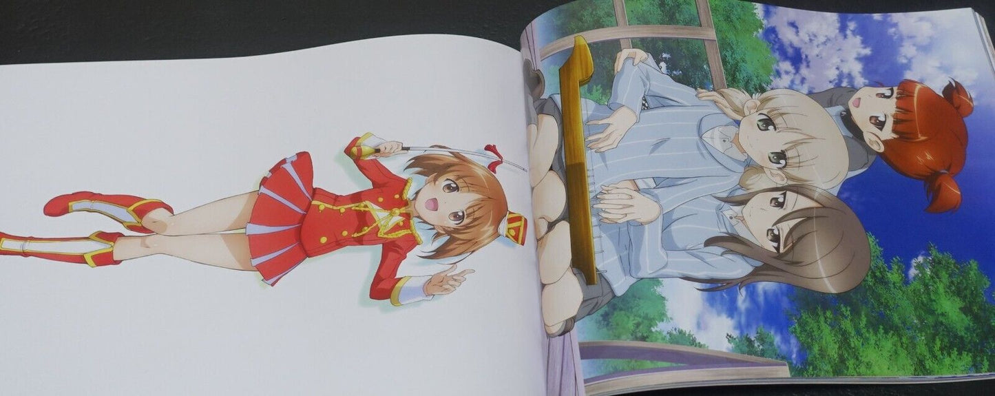 GIRLS und PANZER Characters Official Art Works Sensha-do Shoujo Syashin Syuu 5 